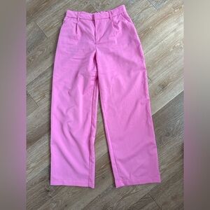 Divided Bright Pink Casual Trousers